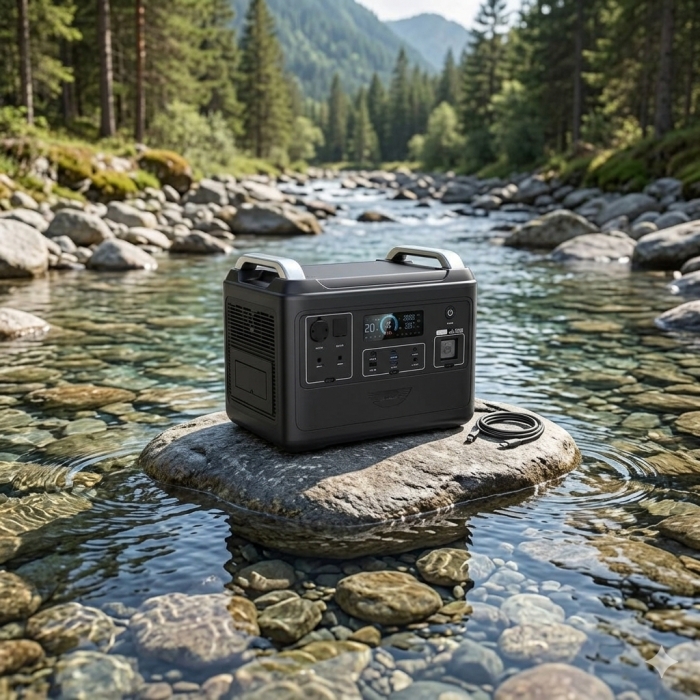N079 2000W Portable Power Station With APP UPS Mode