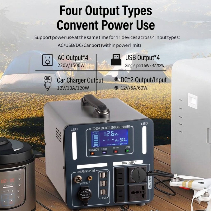 M42 2000W High Cost Performance Portable Power Station Solar Generator