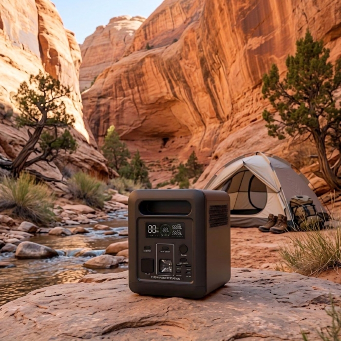 N077 1200W Portable Power Station 1024Wh with UPS & App Control