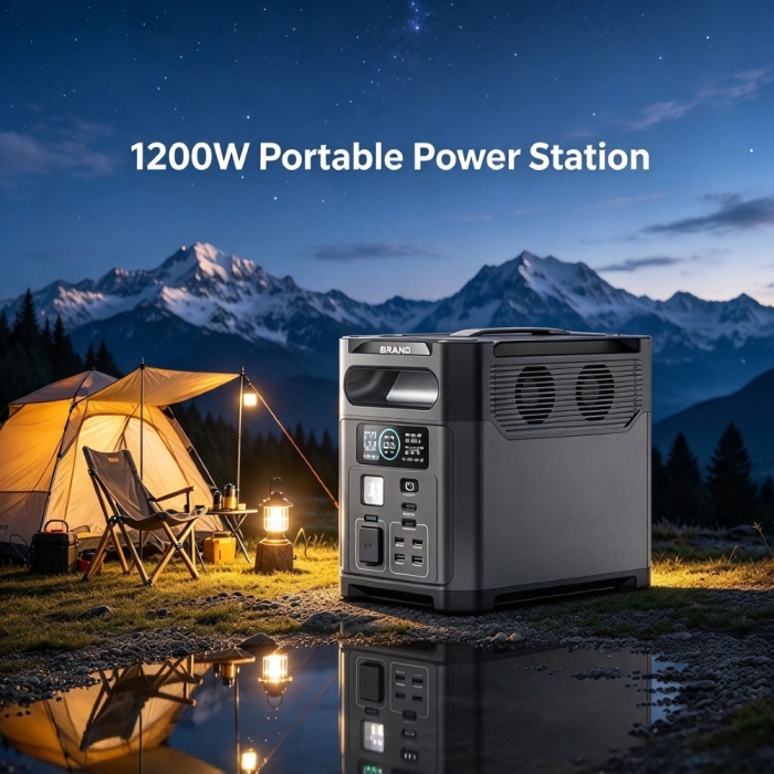 N069 1200W Fast Charging Portable Power Station